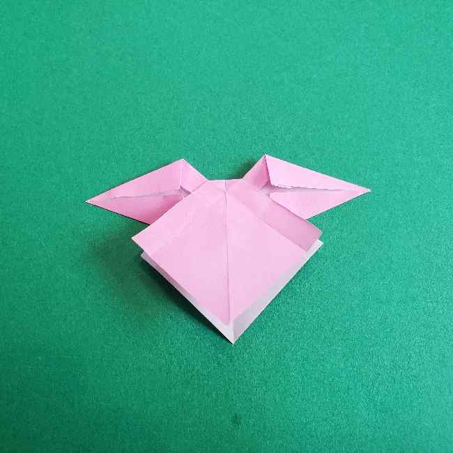 折り紙のチャーミーキティ＊折り方作り方リボン (20)