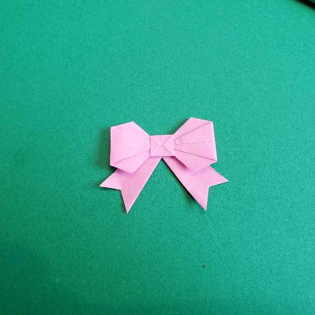 折り紙のチャーミーキティ＊折り方作り方リボン (30)