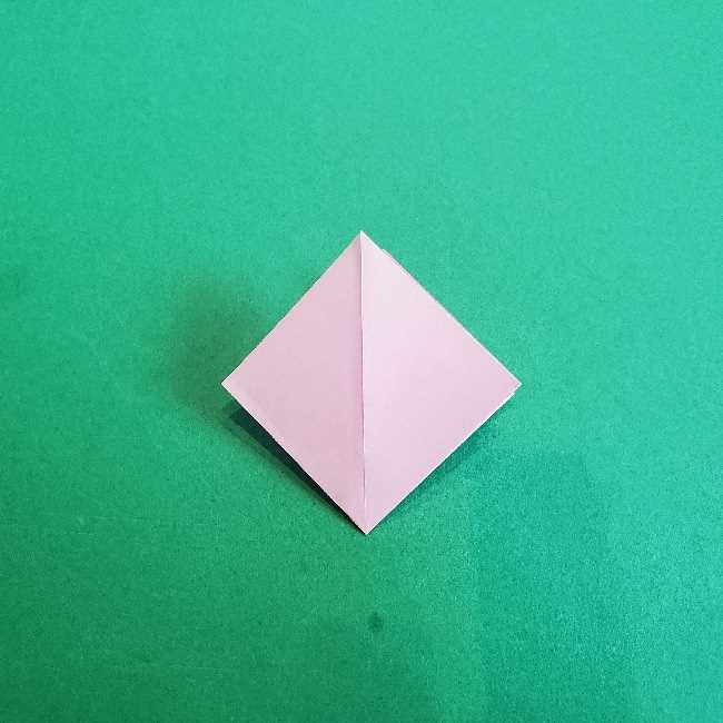 折り紙のチャーミーキティ＊折り方作り方リボン (6)