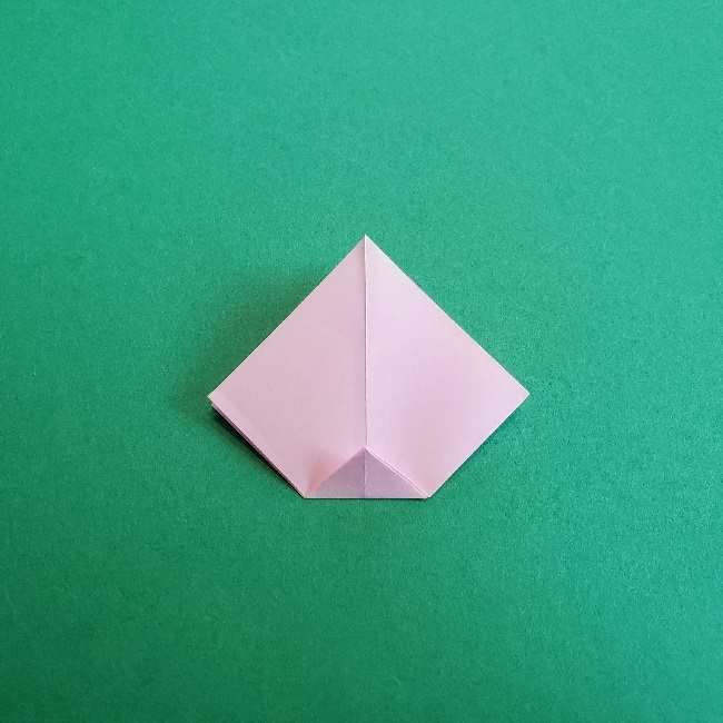 折り紙のチャーミーキティ＊折り方作り方リボン (7)