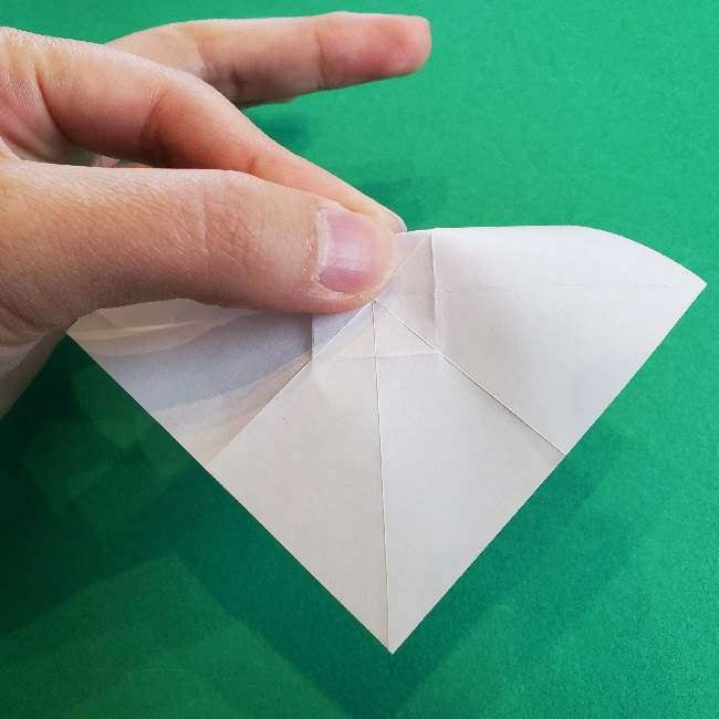 折り紙のチャーミーキティ＊折り方作り方リボン (9)