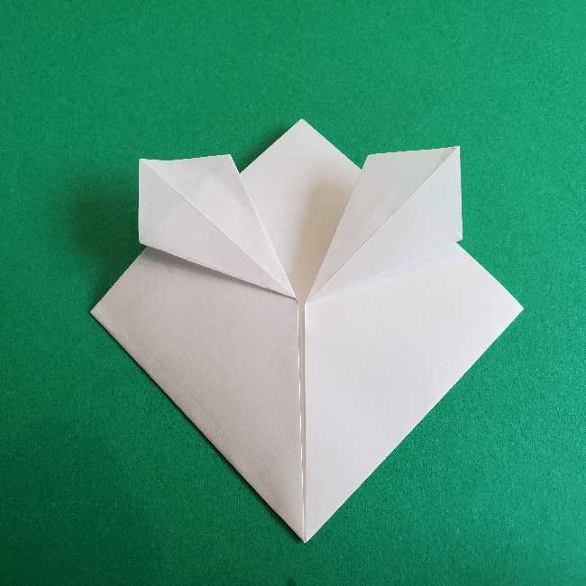 折り紙のチャーミーキティ＊折り方作り方顔 (7)