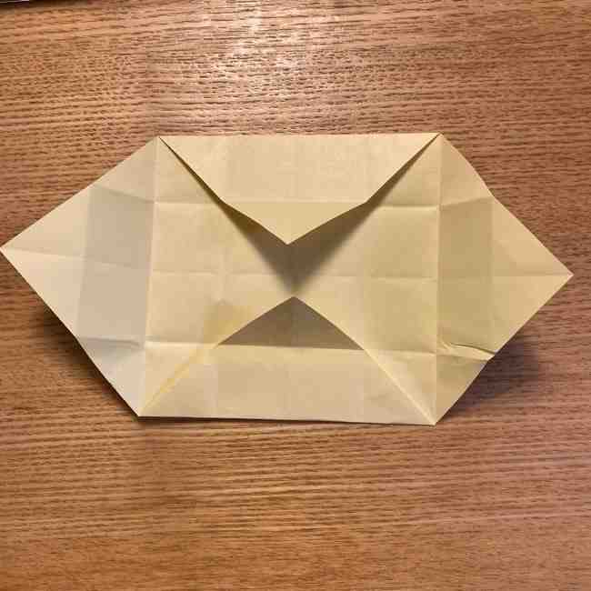 折り紙のポムポムプリン 立体的な箱＊折り方作り方 (13)
