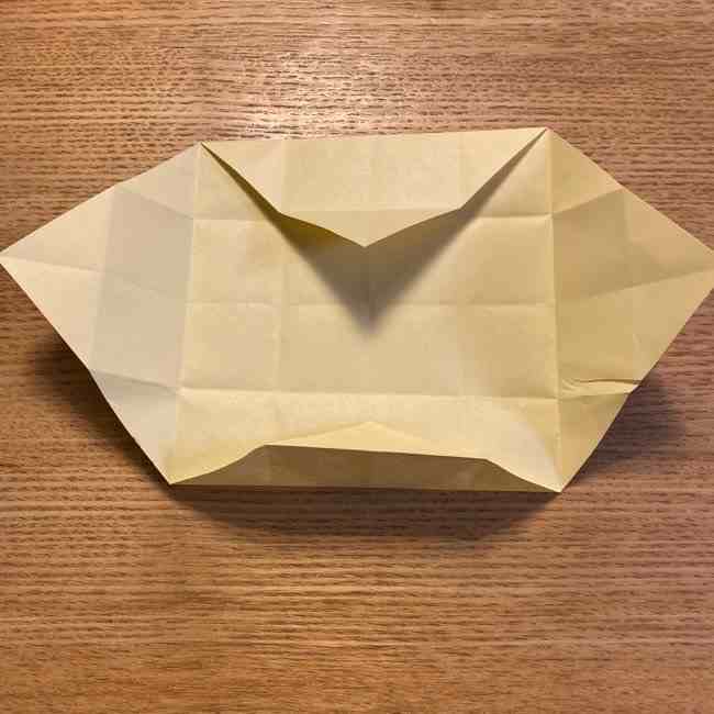 折り紙のポムポムプリン 立体的な箱＊折り方作り方 (14)