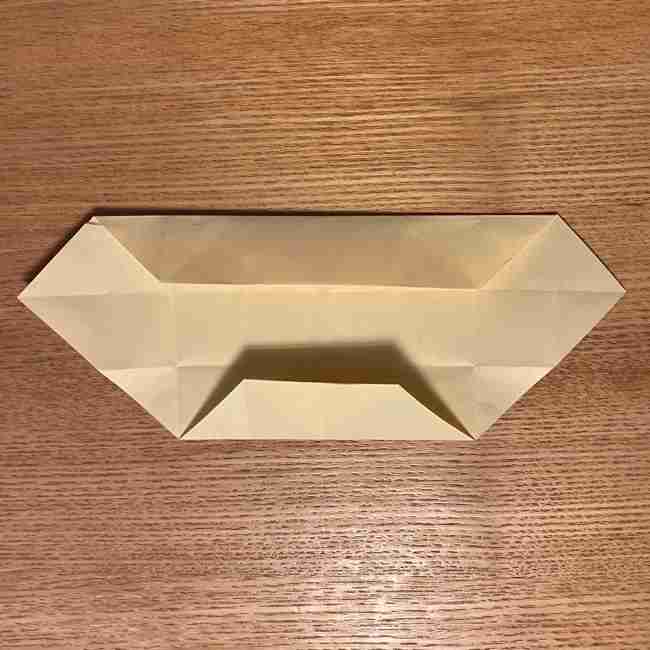 折り紙のポムポムプリン 立体的な箱＊折り方作り方 (17)