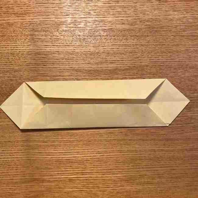 折り紙のポムポムプリン 立体的な箱＊折り方作り方 (18)