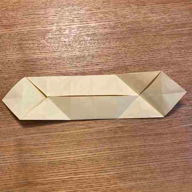 折り紙のポムポムプリン 立体的な箱＊折り方作り方 (24)