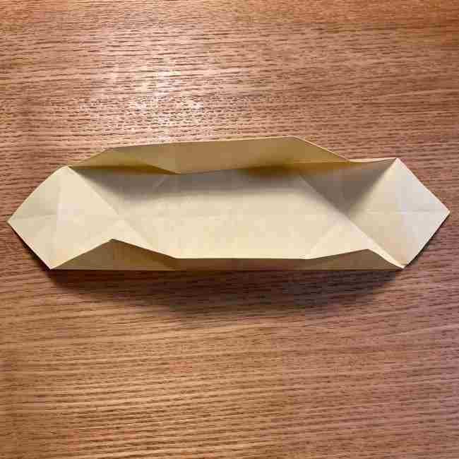 折り紙のポムポムプリン 立体的な箱＊折り方作り方 (25)