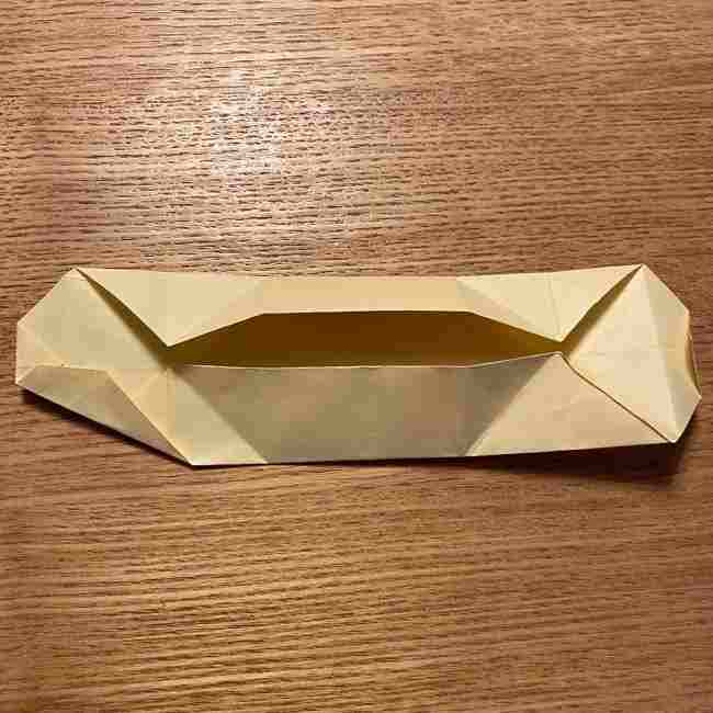 折り紙のポムポムプリン 立体的な箱＊折り方作り方 (32)