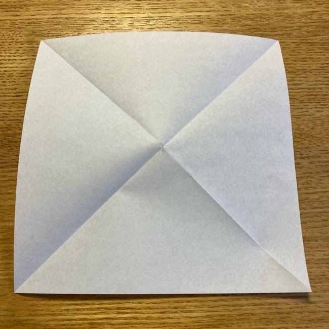 折り紙のポムポムプリン 立体的な箱＊折り方作り方 (43)