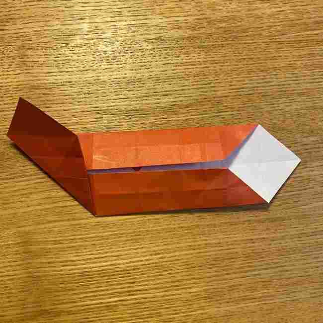 折り紙のポムポムプリン 立体的な箱＊折り方作り方 (57)