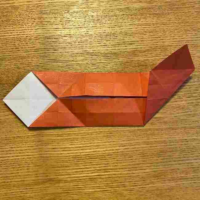 折り紙のポムポムプリン 立体的な箱＊折り方作り方 (59)