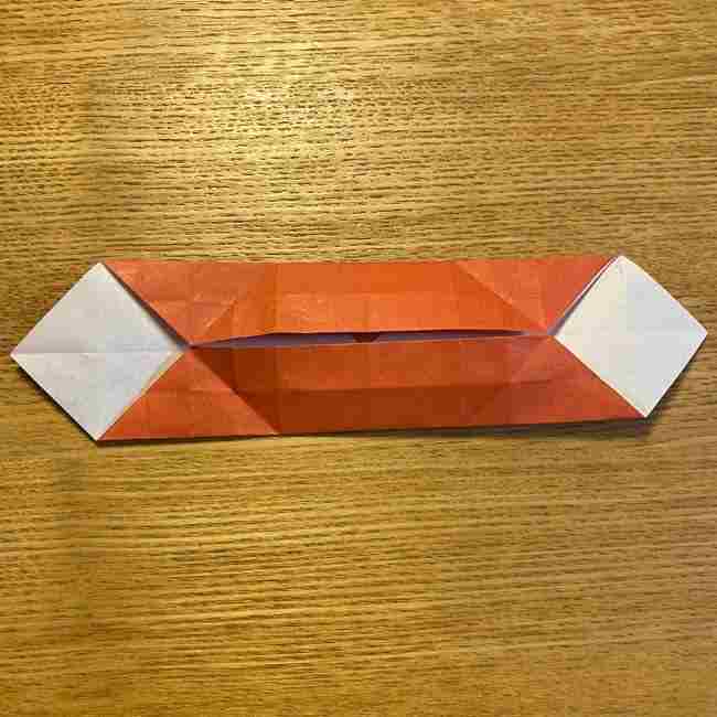 折り紙のポムポムプリン 立体的な箱＊折り方作り方 (60)