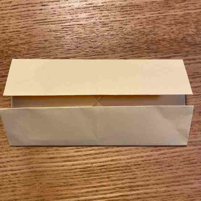 折り紙のポムポムプリン 立体的な箱＊折り方作り方 (8)