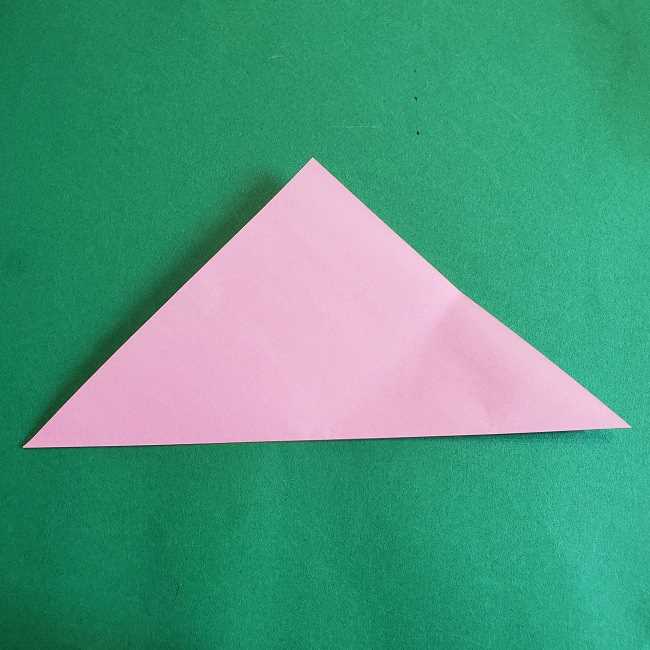 折り紙のポロンの作り方折り方①顔 (11)