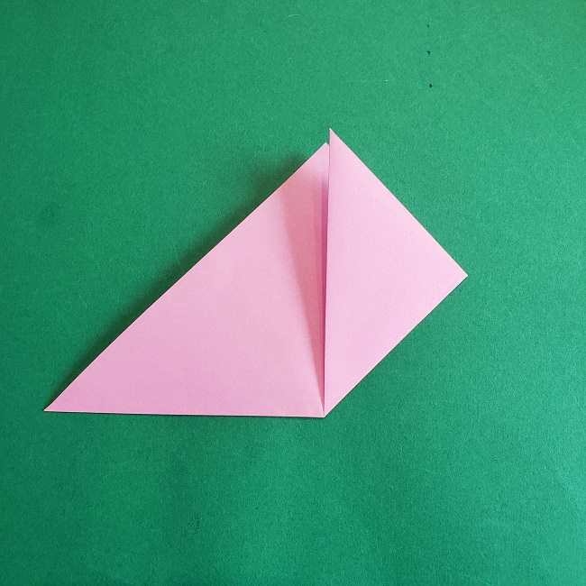 折り紙のポロンの作り方折り方①顔 (12)