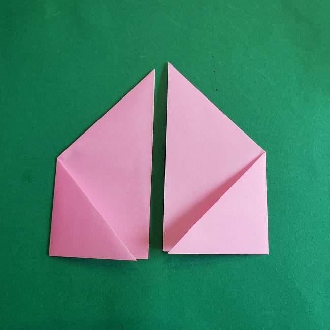 折り紙のポロンの作り方折り方①顔 (13)