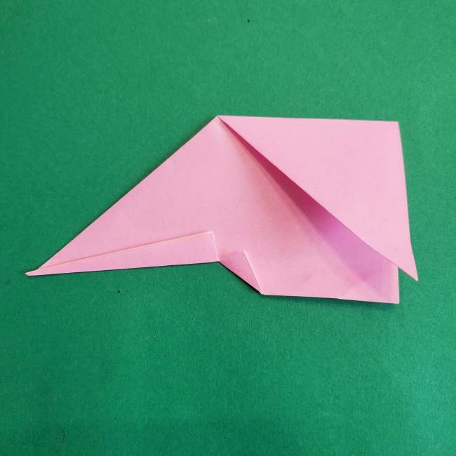 折り紙のポロンの作り方折り方①顔 (15)