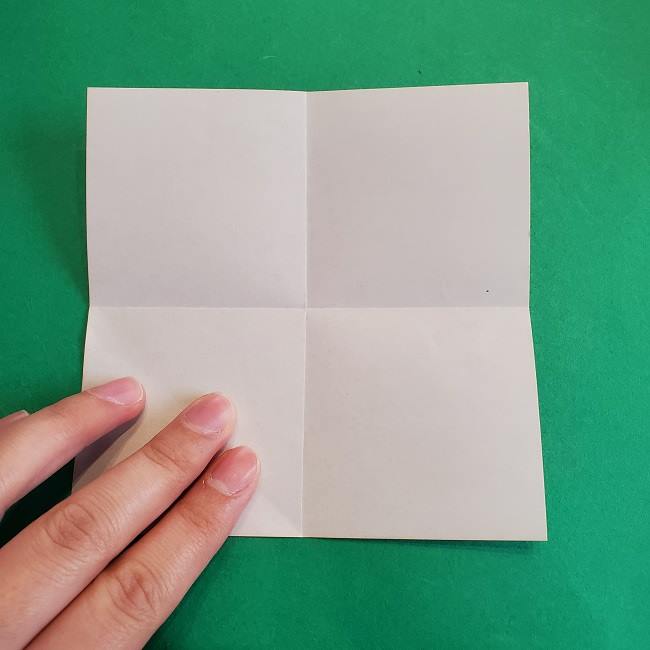 折り紙のポロンの作り方折り方①顔 (4)