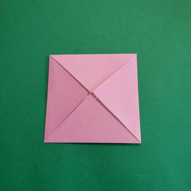 折り紙のポロンの作り方折り方①顔 (5)