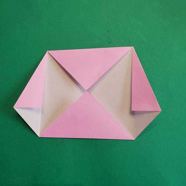 折り紙のポロンの作り方折り方①顔 (7)