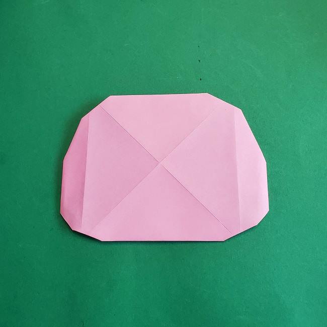 折り紙のポロンの作り方折り方①顔 (9)