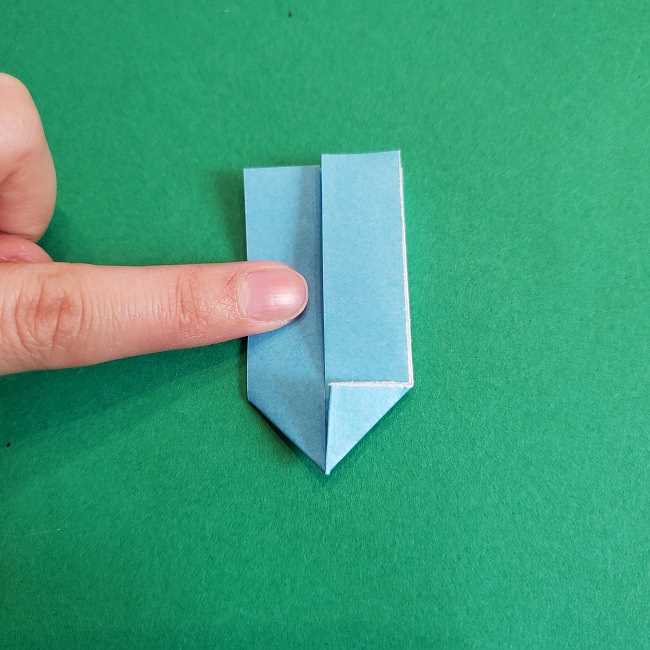 折り紙のポロンの作り方折り方②リボン (12)