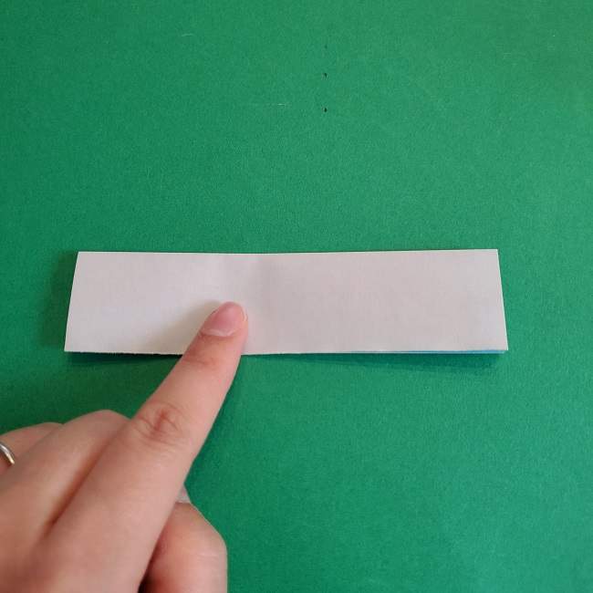 折り紙のポロンの作り方折り方②リボン (7)