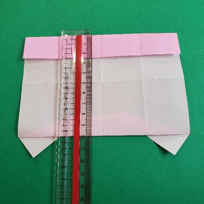 折り紙のマイメロちゃんの作り方折り方 (11)