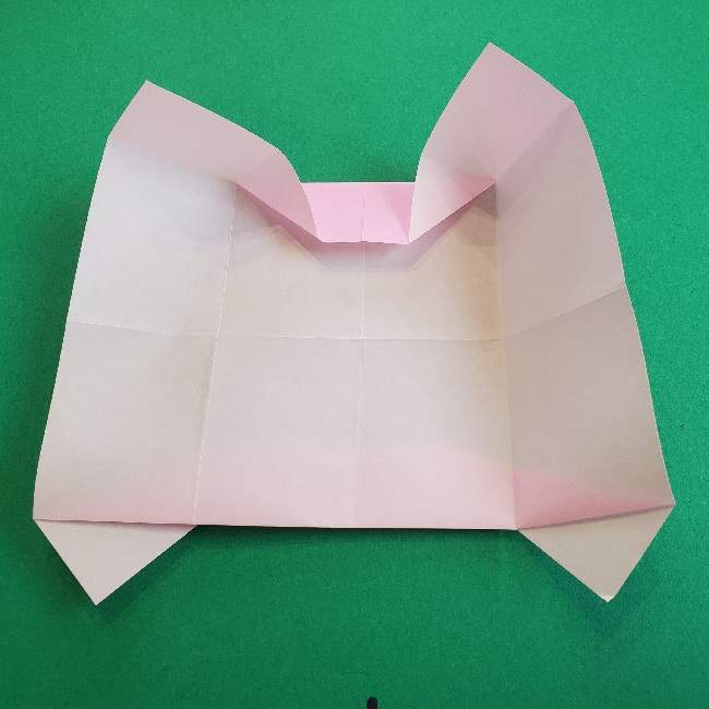 折り紙のマイメロちゃんの作り方折り方 (12)