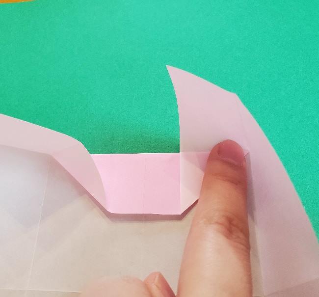 折り紙のマイメロちゃんの作り方折り方 (13)