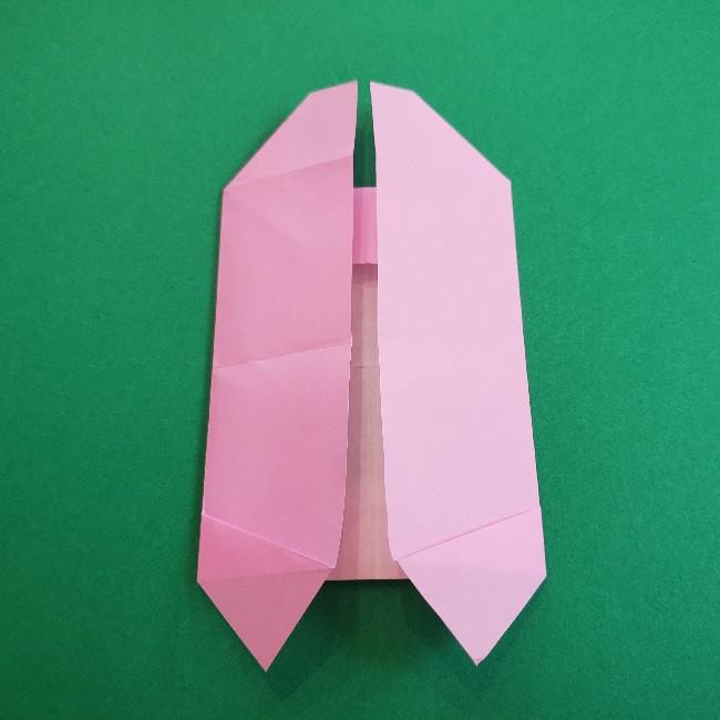 折り紙のマイメロちゃんの作り方折り方 (14)