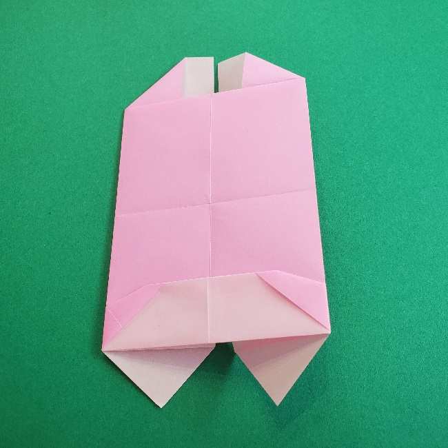 折り紙のマイメロちゃんの作り方折り方 (15)