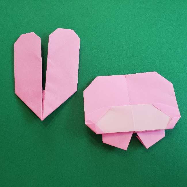 折り紙のマイメロちゃんの作り方折り方 (34)