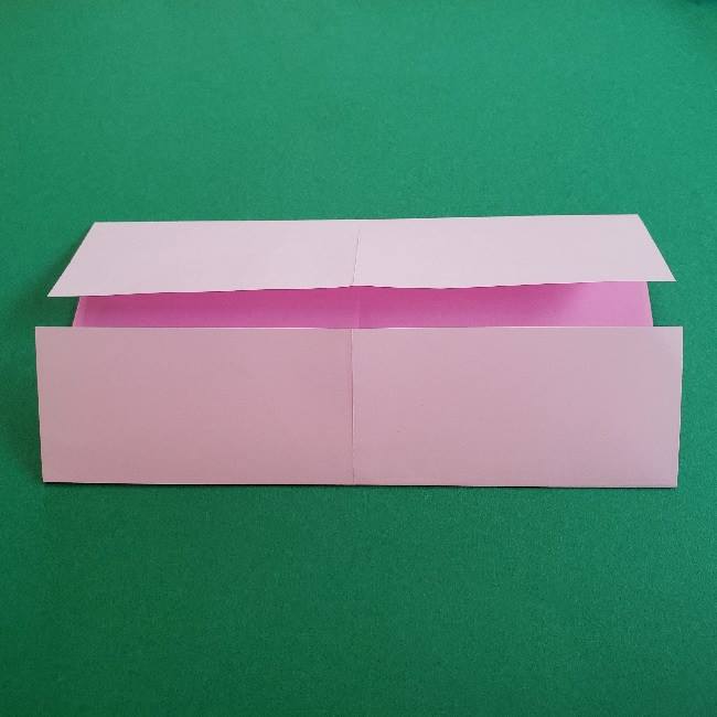 折り紙のマイメロちゃんの作り方折り方 (4)