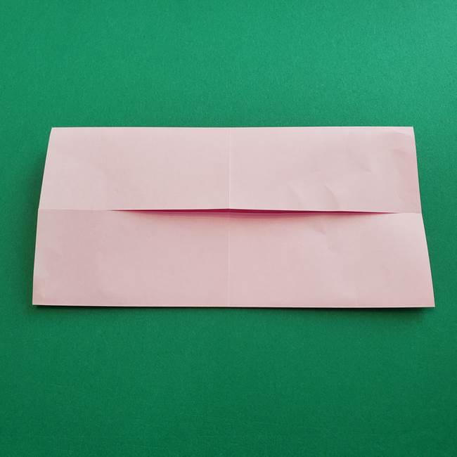 折り紙の花ダリア(12枚)の折り方作り方①折り筋(5)