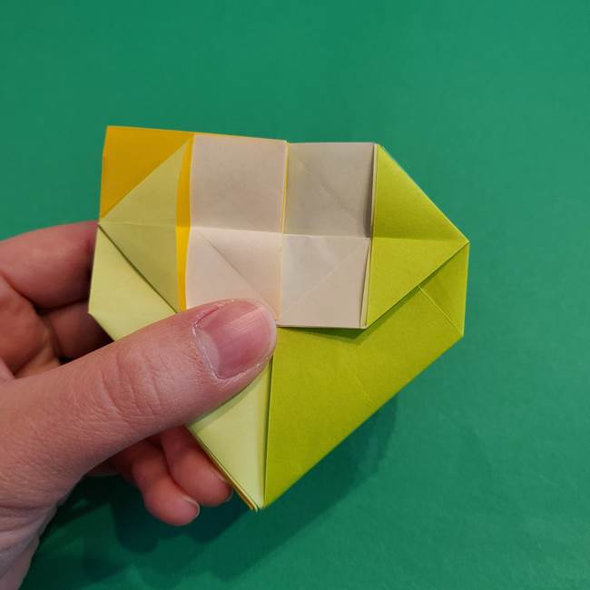 折り紙の花火 12枚でつくる意外と簡単な作り方折り方②組み立て(23)