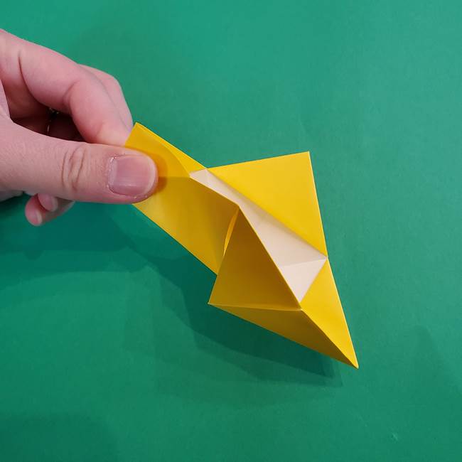折り紙の花火 8枚でつくる簡単な折り方作り方①パーツ(21)