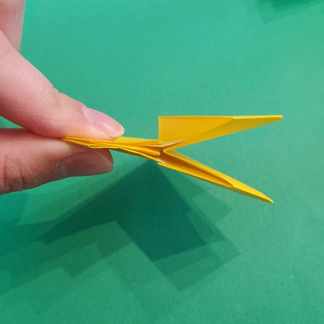 折り紙の花火 8枚でつくる簡単な折り方作り方②組み立て(2)