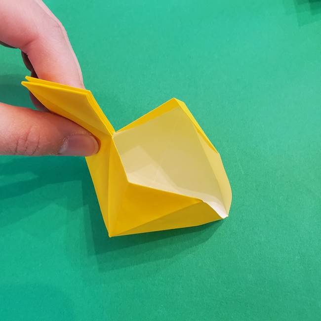 折り紙の花火 8枚でつくる簡単な折り方作り方②組み立て(4)