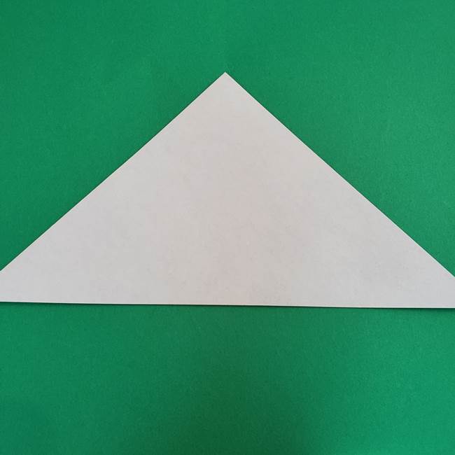 朝顔の折り紙 簡単で子供・幼児もつくれる作り方(2)