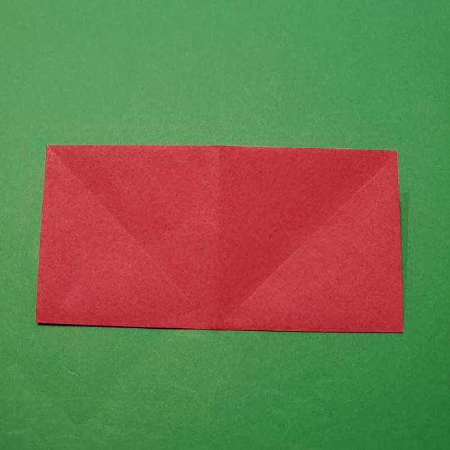 朝顔の折り紙 難しい立体的な折り方作り方(10)