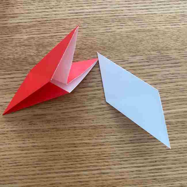 浮き輪の折り紙 簡単な折り方作り方 (13)
