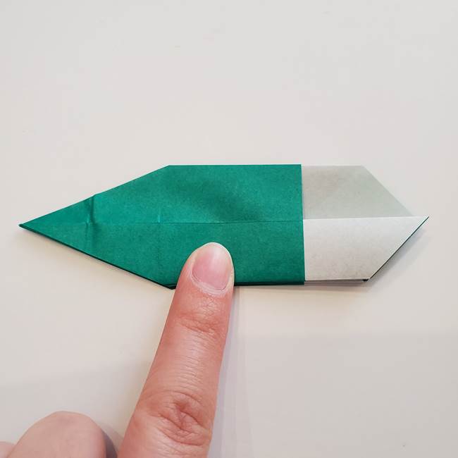 紫陽花の折り紙 葉っぱの作り方は簡単 1枚で立体的に作れる折り方 子供と楽しむ折り紙 工作