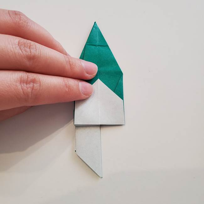 紫陽花の折り紙 葉っぱの作り方は簡単 1枚で立体的に作れる折り方 子供と楽しむ折り紙 工作