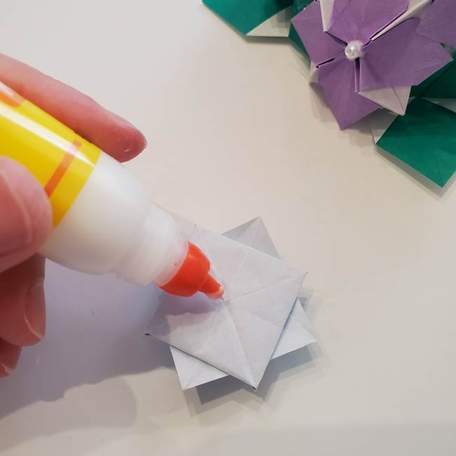 6月の折り紙 紫陽花は難しい⁉本格的に折りたい上級者向け(2)
