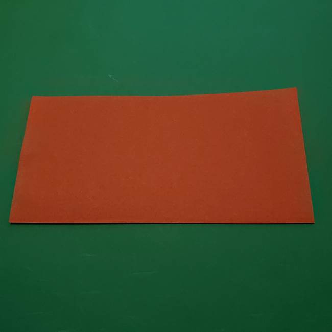 ひまわりの折り紙(8枚の花びら)の折り方作り方②中心(2)