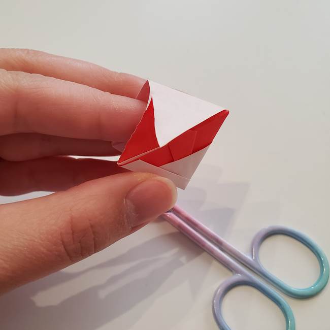 ぷっくり 風船金魚の折り紙の折り方作り方(13)