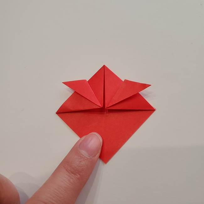 ぷっくり 風船金魚の折り紙の折り方作り方(6)