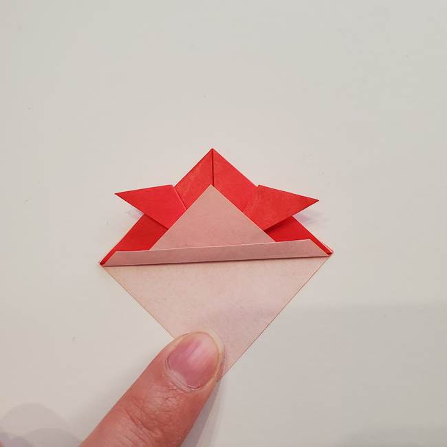 ぷっくり 風船金魚の折り紙の折り方作り方(8)
